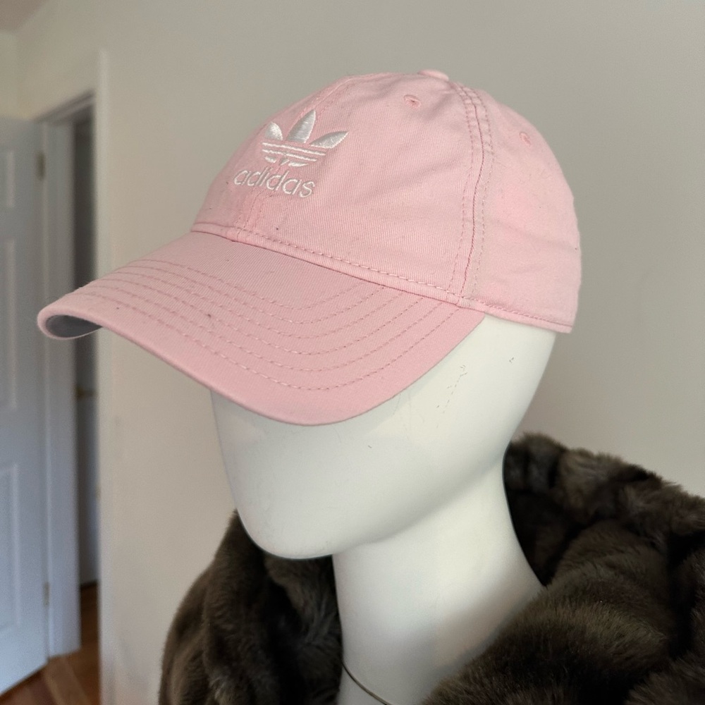 Adidas Cotton Hat Women’s Pink Adjustable Strap
